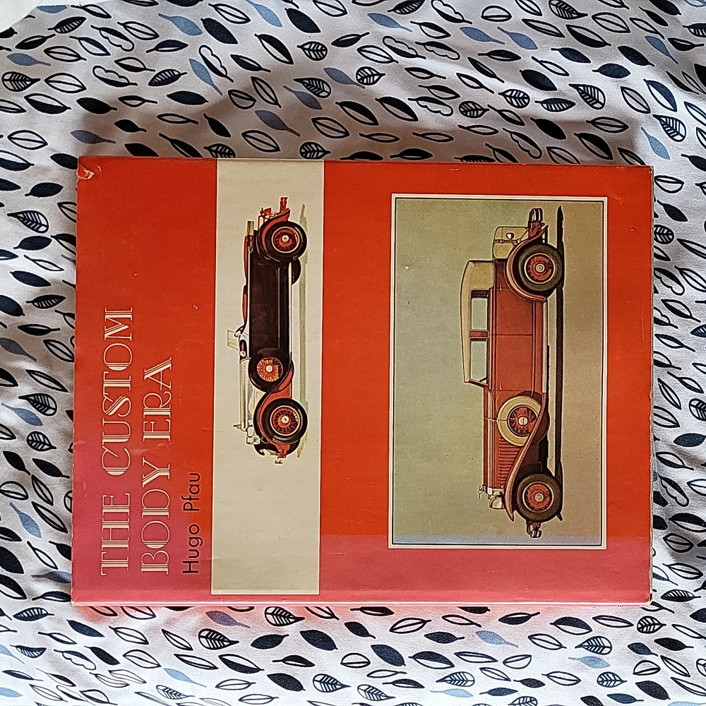 1st Edition book, "The Custom Body Era" by Hugo Pfau